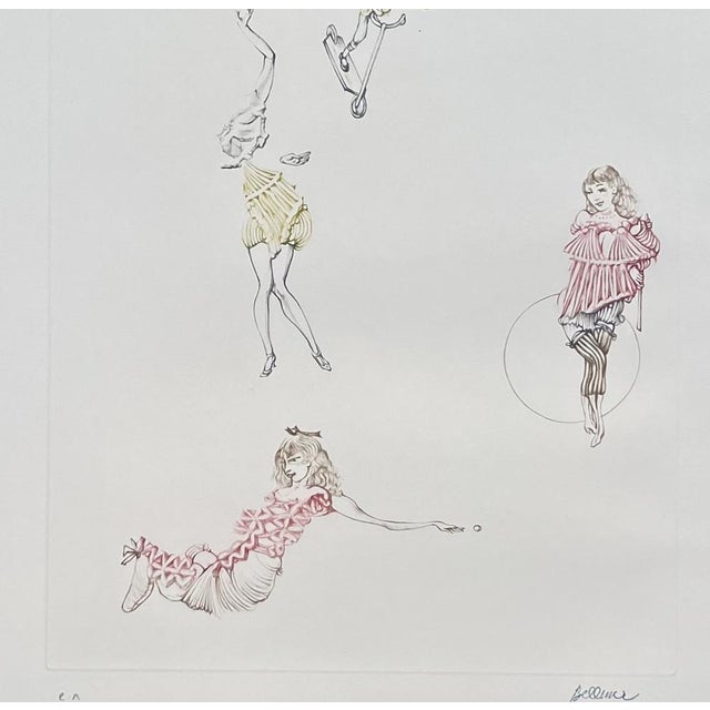 Modern Hans Bellmer, Mirror of Dreams 9A, 1972, Etching For Sale - Image 3 of 4