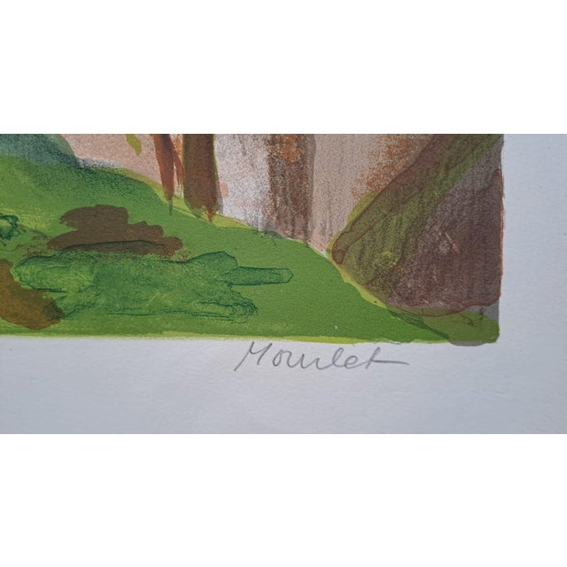 Maurice Mourlot, Country Scene, Lithograph For Sale - Image 6 of 8