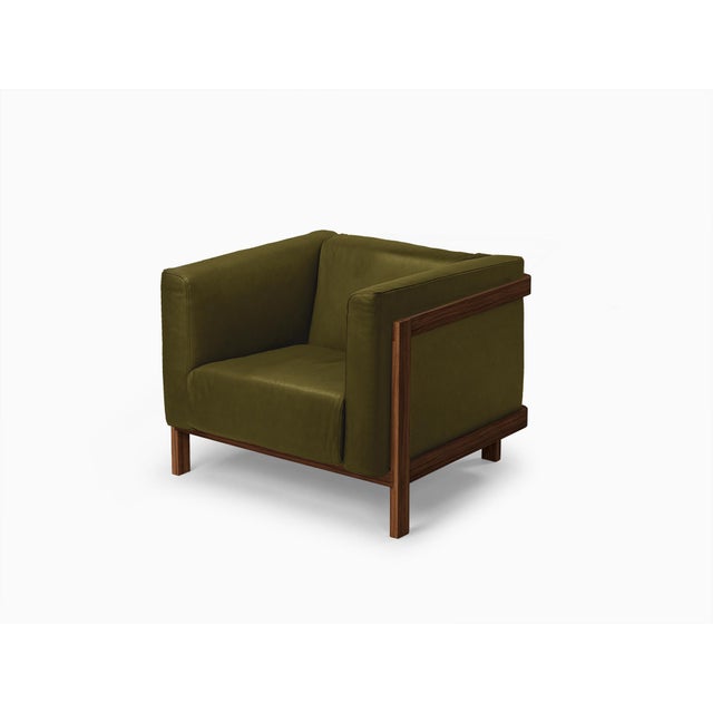 Not Yet Made - Made To Order Minimalist Modern Lounge Chair by Julien Renault For Sale - Image 5 of 18