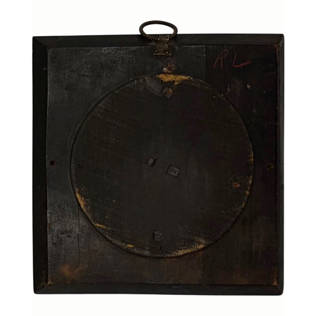 Late 19th Century Antique Jean-Jacques Rousseau Bronze Relief Medallion Wall Plaque For Sale - Image 5 of 15