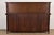 Antique Arts & Crafts Carved Oak Sideboard or Bar Cabinet With Stained Glass Doors, Newly Refinished For Sale - Image 14 of 15