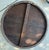 19thc Hand Made Original Black Painted Pantry Kitchen Box For Sale - Image 4 of 6