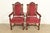 An exceptional pair of antique Victorian or Renaissance Revival armchairs or dining captain chairs In the manner of R.J....