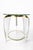 Metal Italian Acrylic and Brass Side Table, 1960s For Sale - Image 7 of 15