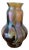 Art Nouveau Iridescent Glass Vase, Central European, 1890s For Sale