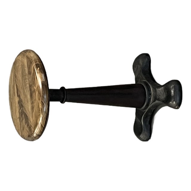 Cast Iron Stool by Singer For Sale