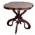 Late 19th Century Victorian Polished Oak Bent Wood Scrolling Salon Table by Thonet For Sale In Los Angeles - Image 6 of 11
