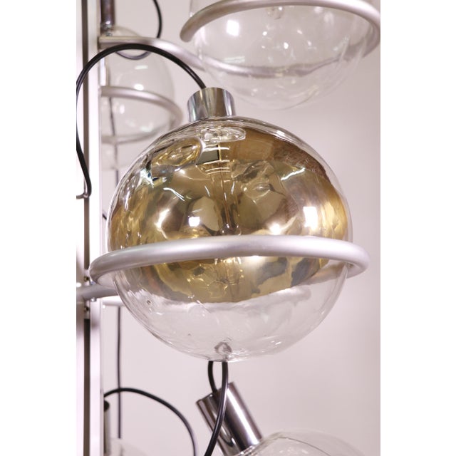 Italian Floor Light with 32 Glass Globes, 1960s For Sale - Image 12 of 18