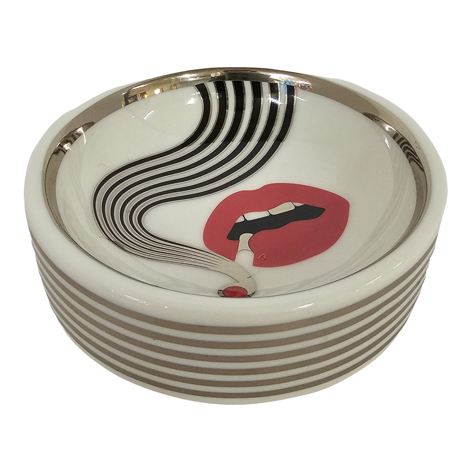 Contemporary Jonathan Adler Ceramic Catchall Bowl With Box Chairish