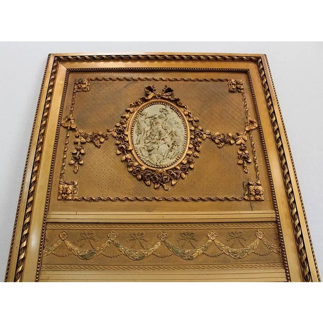 Louis XVI Style Pier Mirror, 1900s For Sale - Image 4 of 18