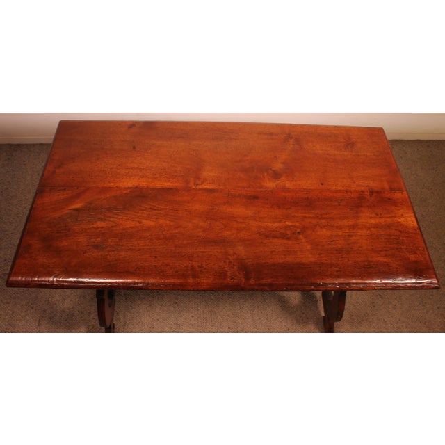 17th Century Italian Renaissance Walnut Table For Sale - Image 3 of 13