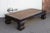 Large Elm and Rattan Coffee Table For Sale In Los Angeles - Image 6 of 12