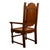 Antique Welsh Carved Oak Eisteddfod Bardic Chair Newmarket Trelawnyd Wales 1901 For Sale In Portland, OR - Image 6 of 17