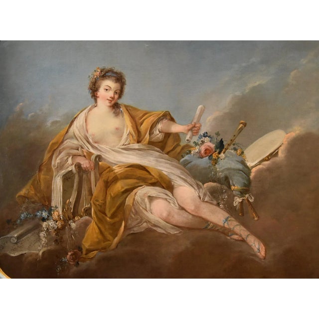 Pierre Charles Trémolières, Allegory of Music, 1730, Oil on Canvas For Sale - Image 14 of 14