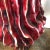 Red 1990s Italian Tall Vase Featuring a Contemporary Design and a Crimson Red Finish. - a Pair For Sale - Image 8 of 13