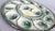 French Large Antique French Saint Clément Majolica Green & Yellow Lemon Wedge Oyster Platter For Sale - Image 3 of 5