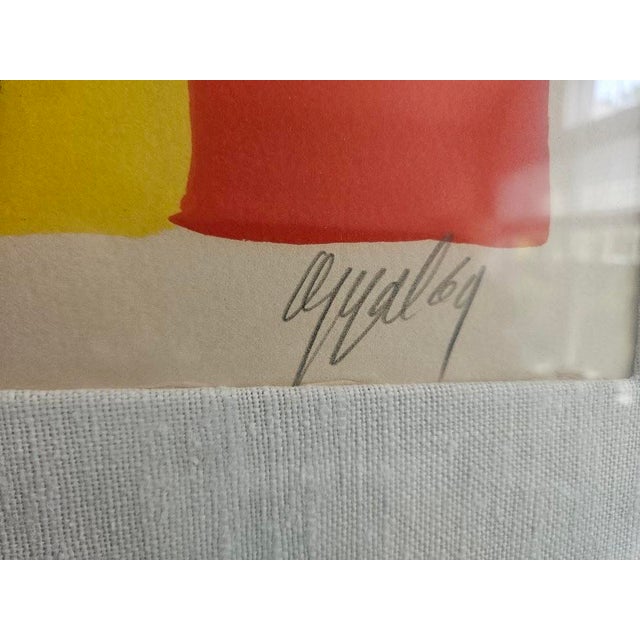 Abstract Karel Appel (Dutch, 1921–2006) – "Cat" (1969) For Sale - Image 3 of 5