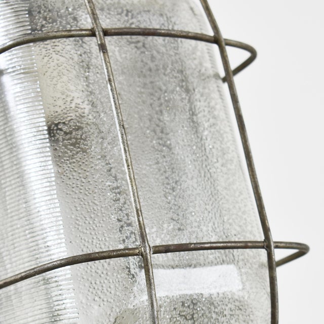 1960s Industrial Prismatic Bulkhead Wall Light, 1960s For Sale - Image 5 of 7