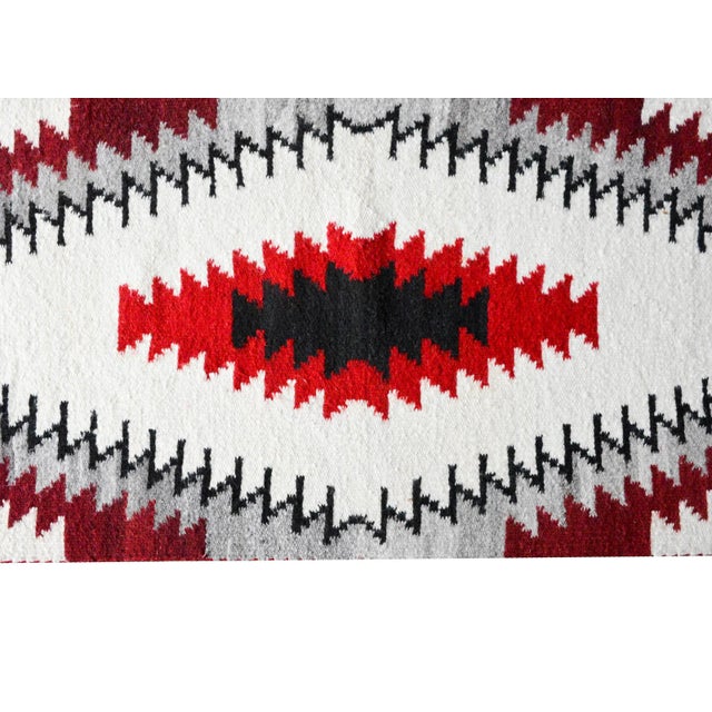 Textile Early 20th Century Navajo Style Rug For Sale - Image 7 of 10