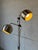 1970s Mid-Century Modern Brushed Steel Dual Globe Floor Lamp For Sale - Image 11 of 12