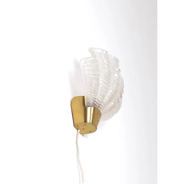Metal Coquille Wall Light from ASEA, 1950s For Sale - Image 7 of 9