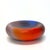 Colorful Mid-Century Modern Double-Walled Glass Bowl Attributed to Flavio Poli for Murano For Sale - Image 9 of 13
