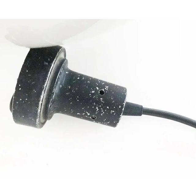 Vintage Grey Pendant Lamp by Massimo Vignelli, 1960s For Sale - Image 3 of 5