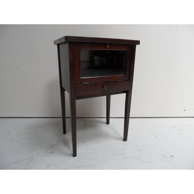 Antique Oak Display Cabinet, 1890s For Sale - Image 3 of 12