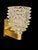 Art Deco Brass-Mounted Rostrato Murano Glass Sconces from Barovier, 1940s, Set of 2 For Sale - Image 3 of 10