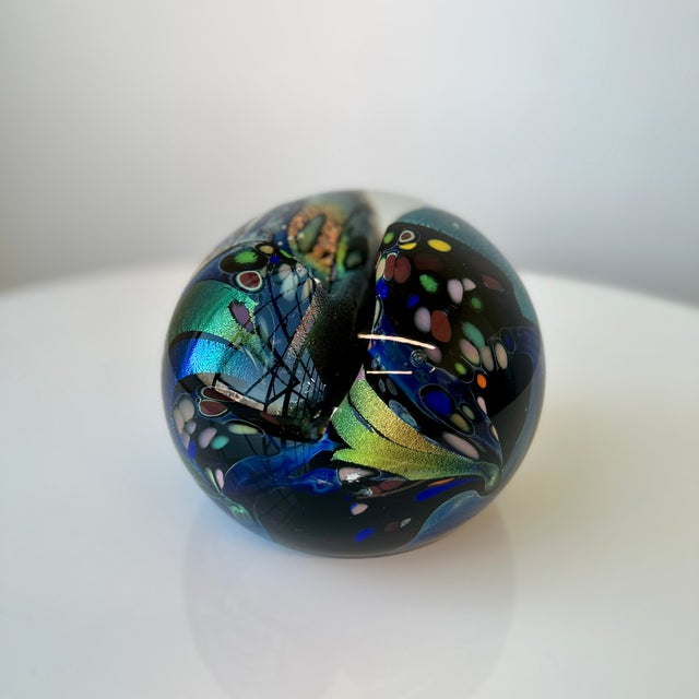 Abstract Expressionism 1990s Hand-Blown Sculpture Attr. To Rollin Karg, Usa For Sale - Image 3 of 6