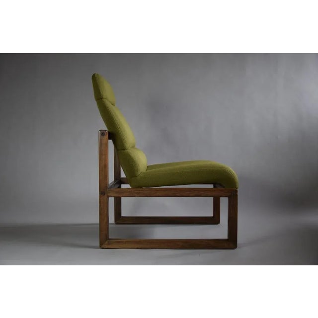 Olive Green Lounge Chair by Martin Stoll, 1970 For Sale - Image 9 of 9