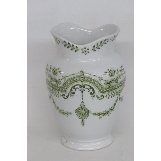 Granby Small Vase Sampson Bridgwood Sons 19th Century Earthenware Pottery 4874b For Sale - Image 12 of 14
