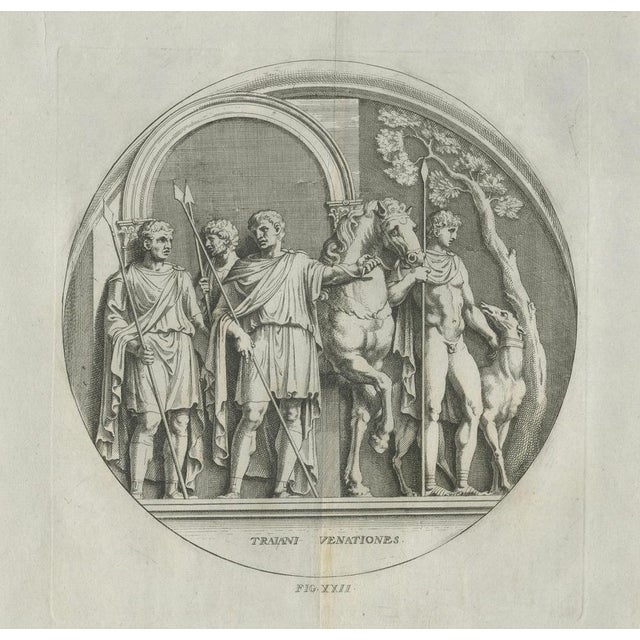 After Montfaucon, Grand Roman Reliefs, 1721, Engravings, Set of 2 For Sale - Image 6 of 9
