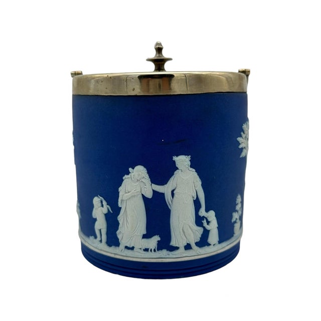 A design by Lady Templetown of the late 1700s entitled: Friendship consoling Affliction. The antique Wedgwood jasperware...