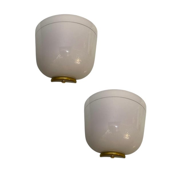 Murano Glass Sconces from De Majo, 1970s, Set of 2 For Sale - Image 9 of 9