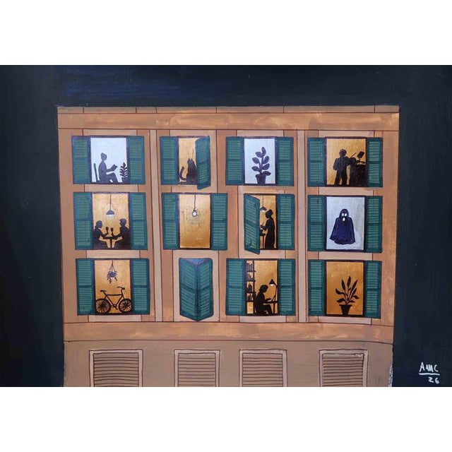Anna Maria Caboni, The Palace, 2026, Acrylic For Sale