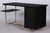 Black Czech Bauhaus Oak Writing Desk attributed to Jindrich Halabala for Up Závody, 1930s For Sale - Image 8 of 10