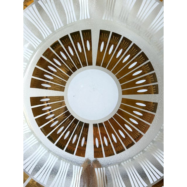 1950s Mid Century Fred Press Divided Serving Party Platter For Sale - Image 5 of 7