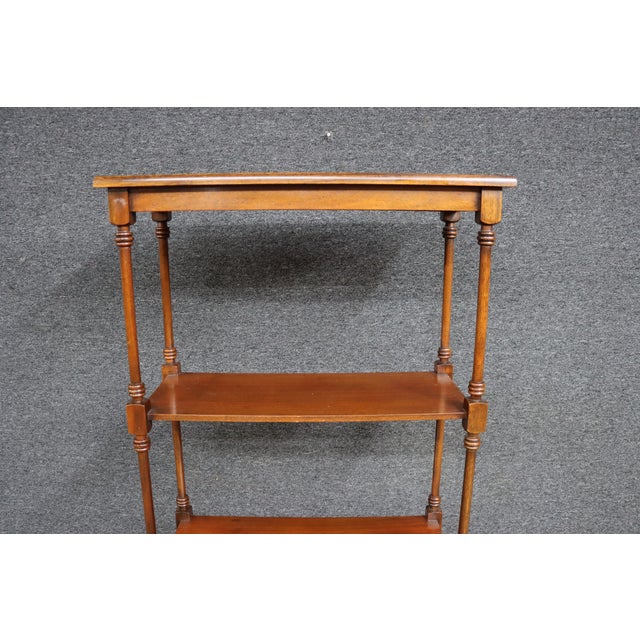 Baker Mahogany Etagere With Drawer For Sale In Philadelphia - Image 6 of 16