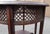 Antique Round Oak Side Table with Lattice Work, 1890s For Sale - Image 12 of 18