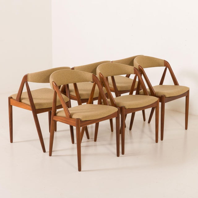 Model 31 Chairs attributed to Kai Kristiansen for Schou Andersen, Denmark, 1960s, Set of 6 For Sale - Image 9 of 18