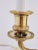 Antique French Louis XVI Style Brass Candelabra Lamps-A Pair For Sale - Image 10 of 11