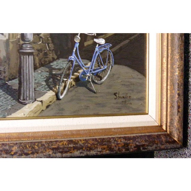 Viktor Shvaiko "Leon De Lyon" Hand Signed With Beautiful Custom Frame For Sale - Image 4 of 5
