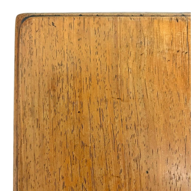 Late 17th/Early 18th Century Chinese Huanghuali Scholar's Stool For Sale - Image 9 of 12