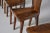 Olive Wooden High Back Chairs, 1960, Set of 6 For Sale - Image 12 of 13