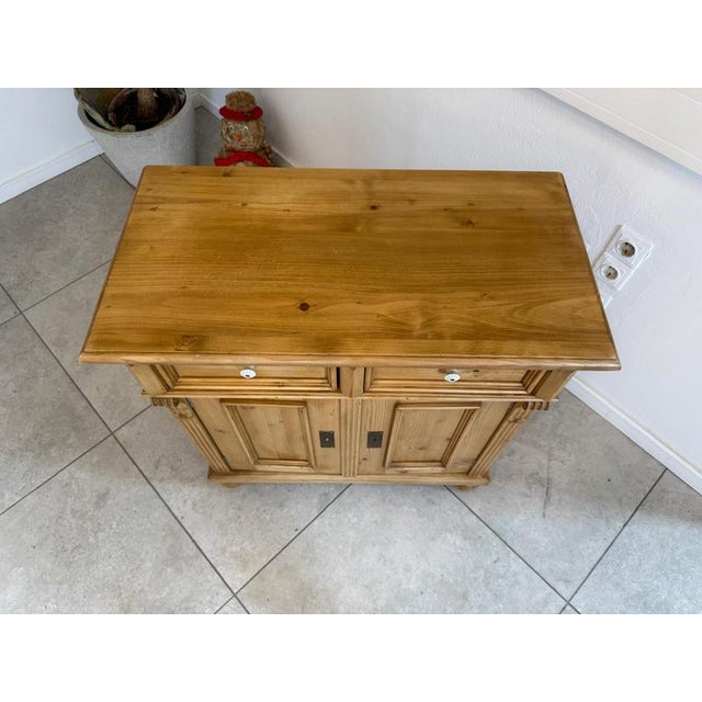 Rustic Apothecary Buffet in Wood For Sale - Image 12 of 17