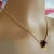Late 20th Century Fabrege Diamond Tulip Red Enamel Pendant Necklace For Sale - Image 10 of 10