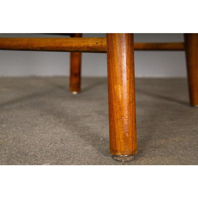 Vintage Stool in Cherrywood For Sale - Image 13 of 14