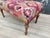 Blush Turkish Kilim Ottoman Bench For Sale - Image 8 of 9