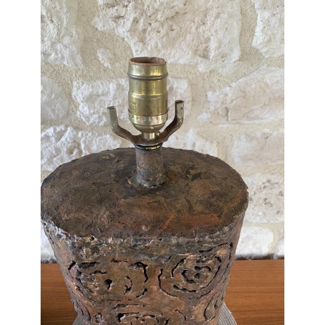 Brutalist Table Lamps by Irv Bramberg, 1960s, Set of 2 For Sale - Image 11 of 18